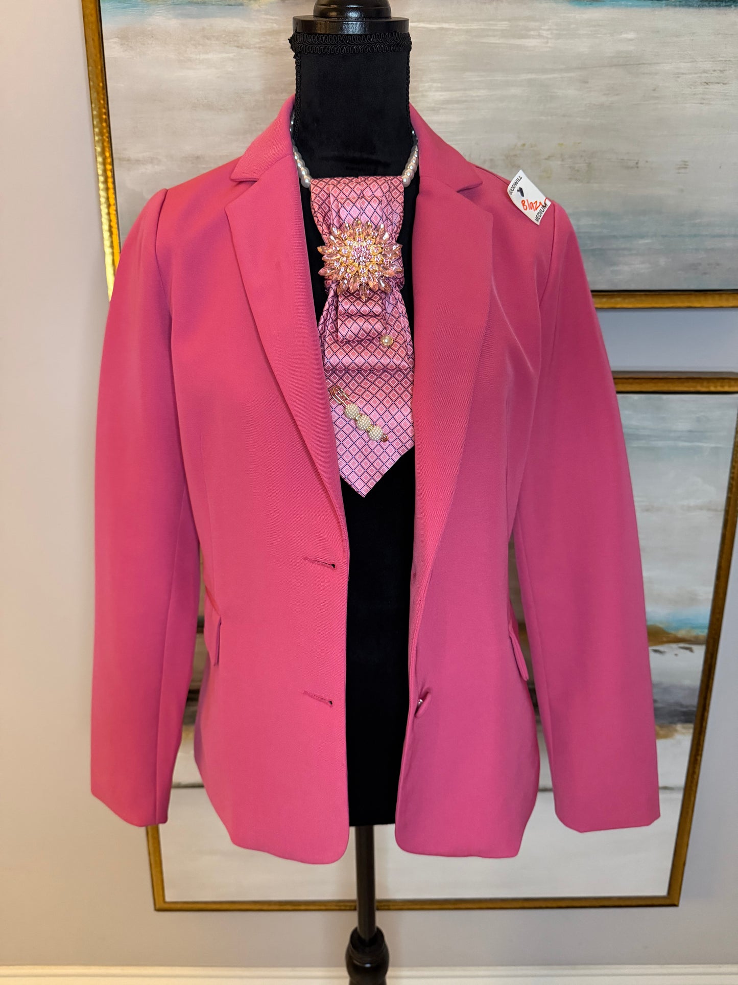 Pink Size Medium (No-Stretch)tie not included