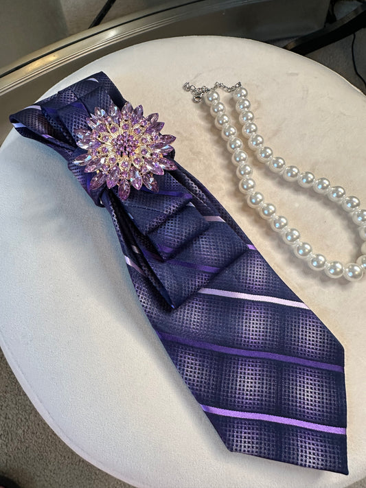 Midnight Amethyst Stripe