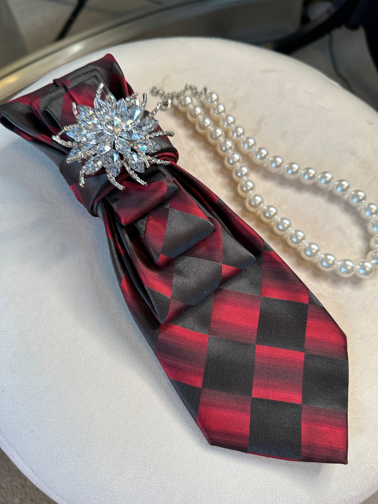 Scarlet Noir Plaid