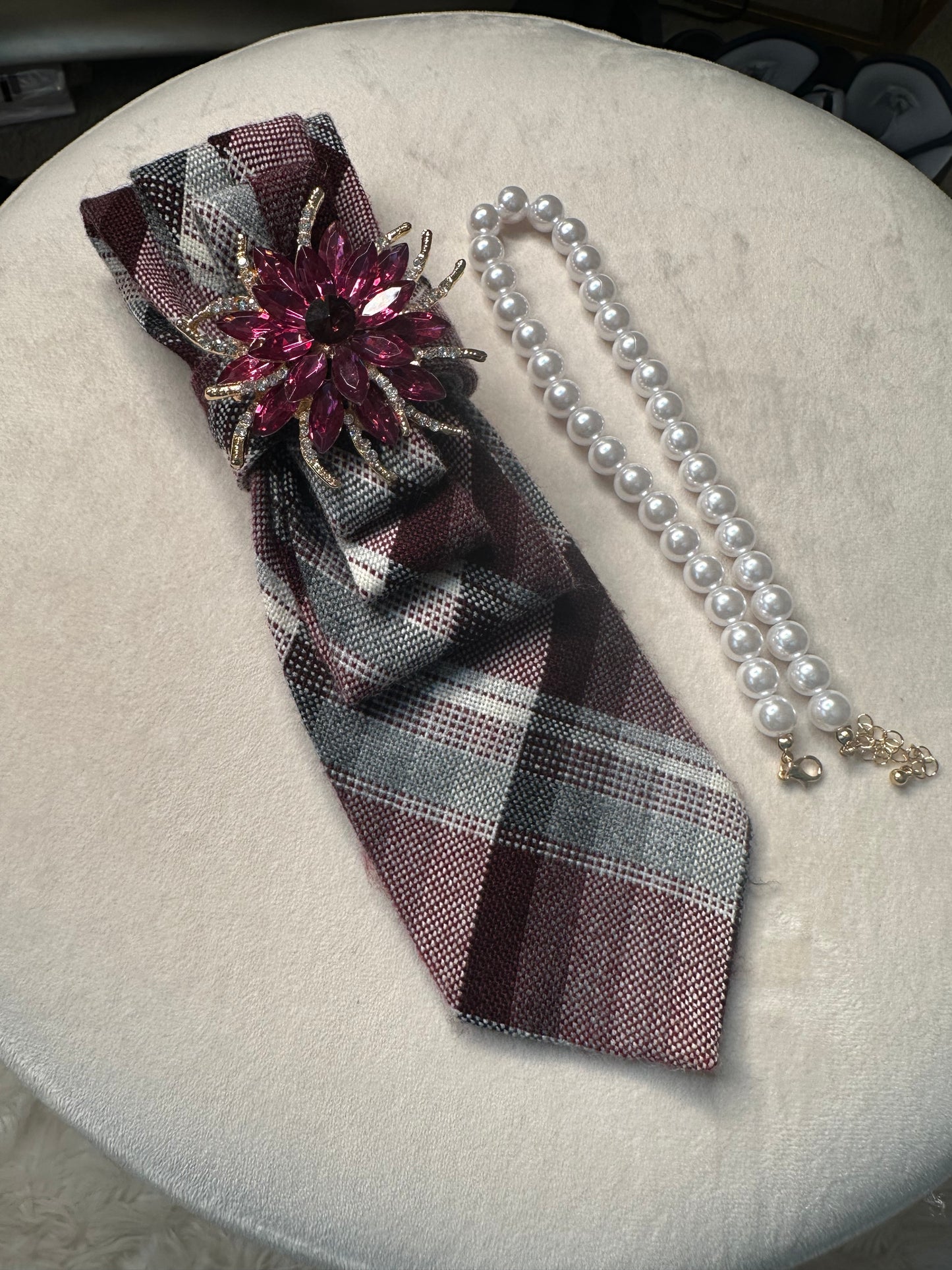 Plum Majesty Plaid