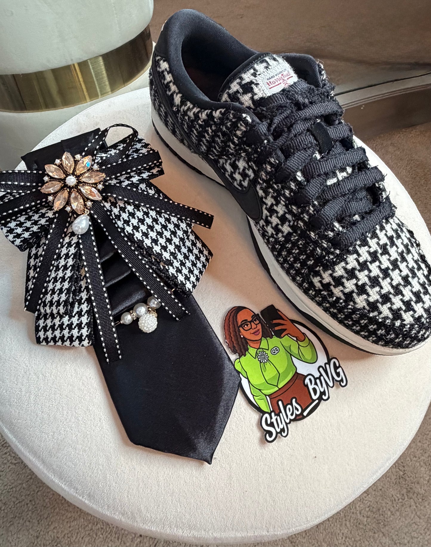 CEO in Houndstooth