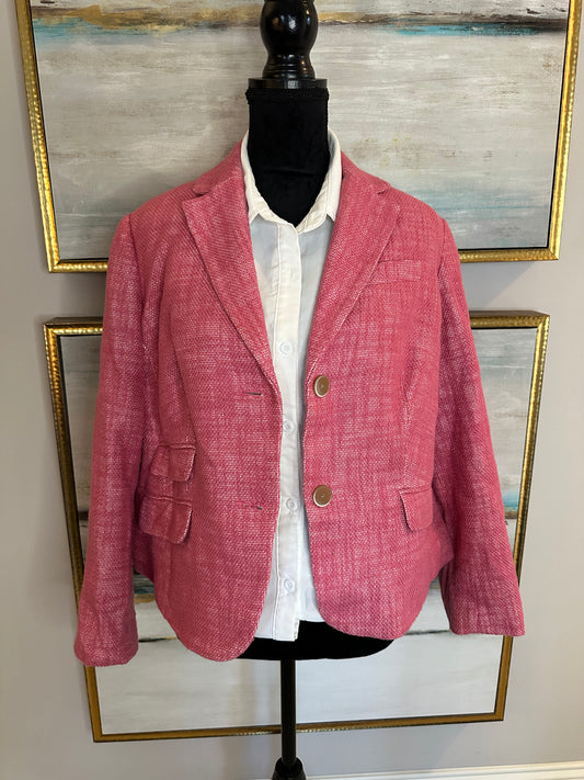 Talbots Pink no stretch Size 12w