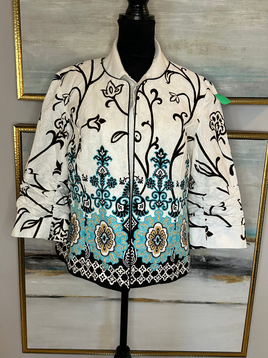 Coldwater Creek Floral (No stretch) Size 16