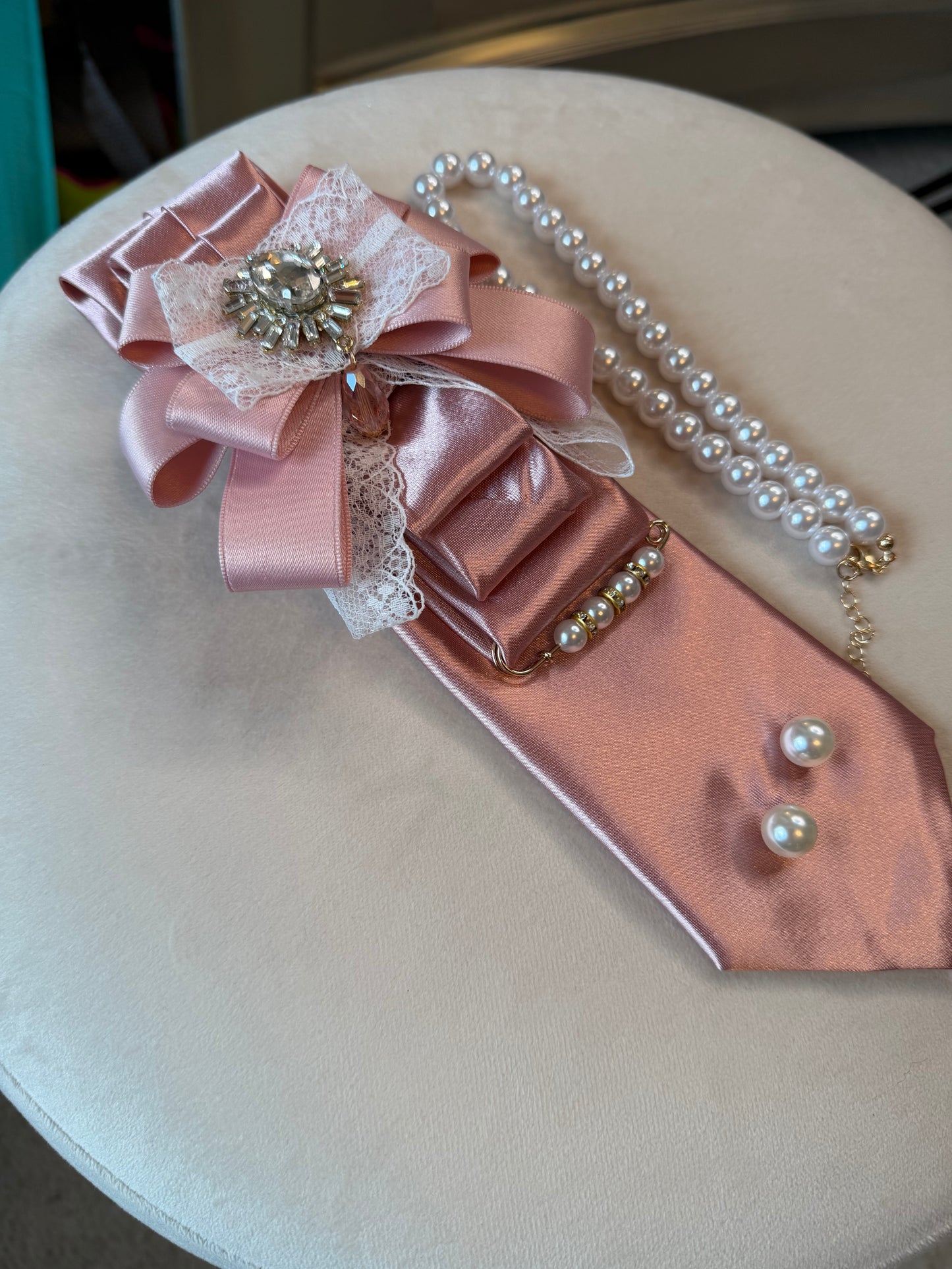 Blush Lace Elegance