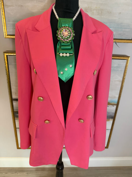 Pink Size Large (No Stretch) tie not included