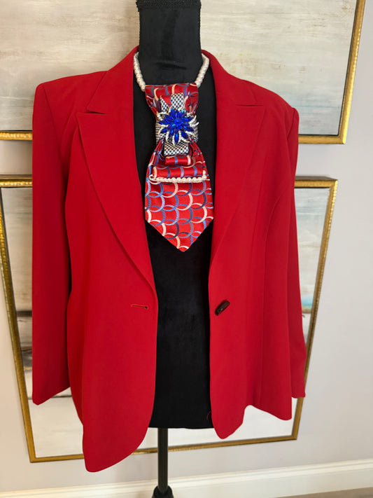 Kasper Red  Size 16p (No Stretch) tie not included