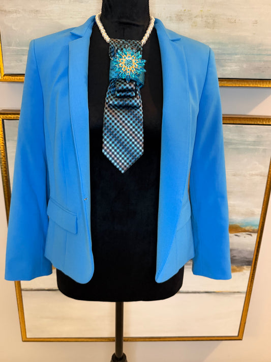 Nine West Teal Size 8 (No Stretch) tie not included
