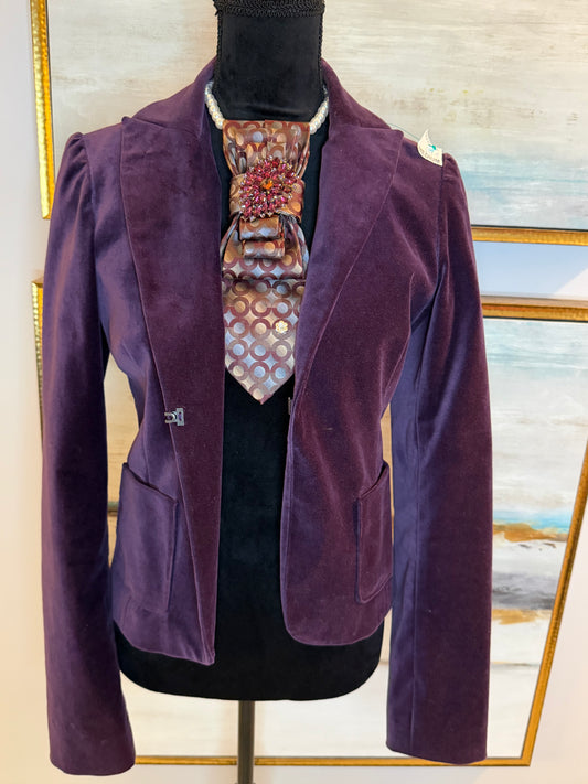 Laundry Purple Size 8 (No Stretch) with tie