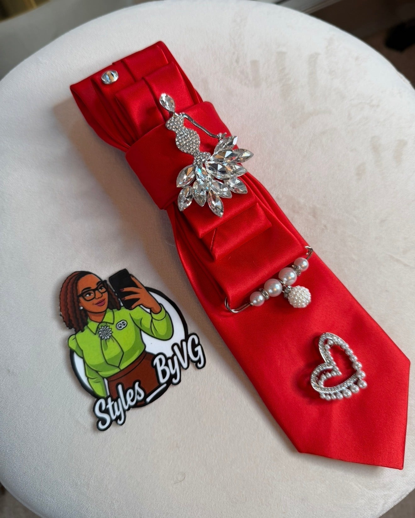 Custom Boss Girl Tie