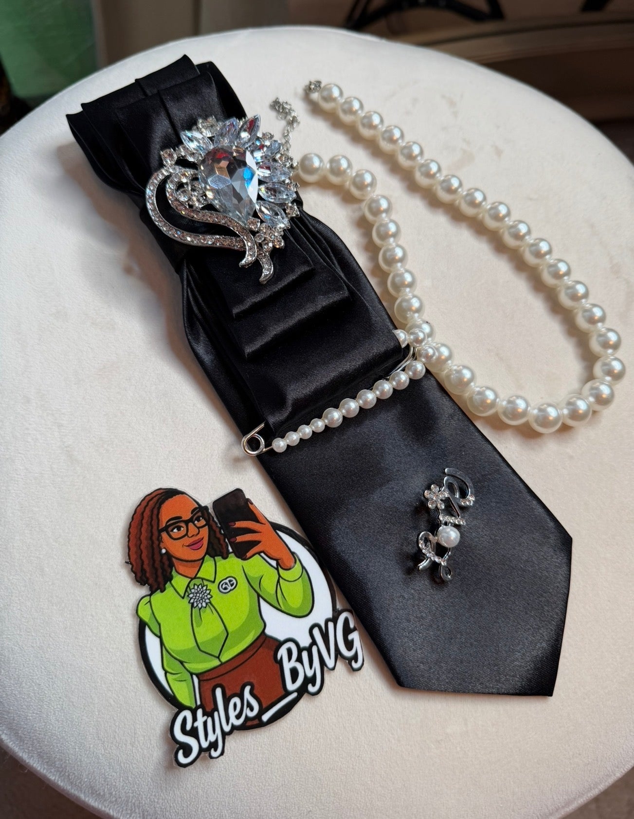 Custom Boss Girl Tie